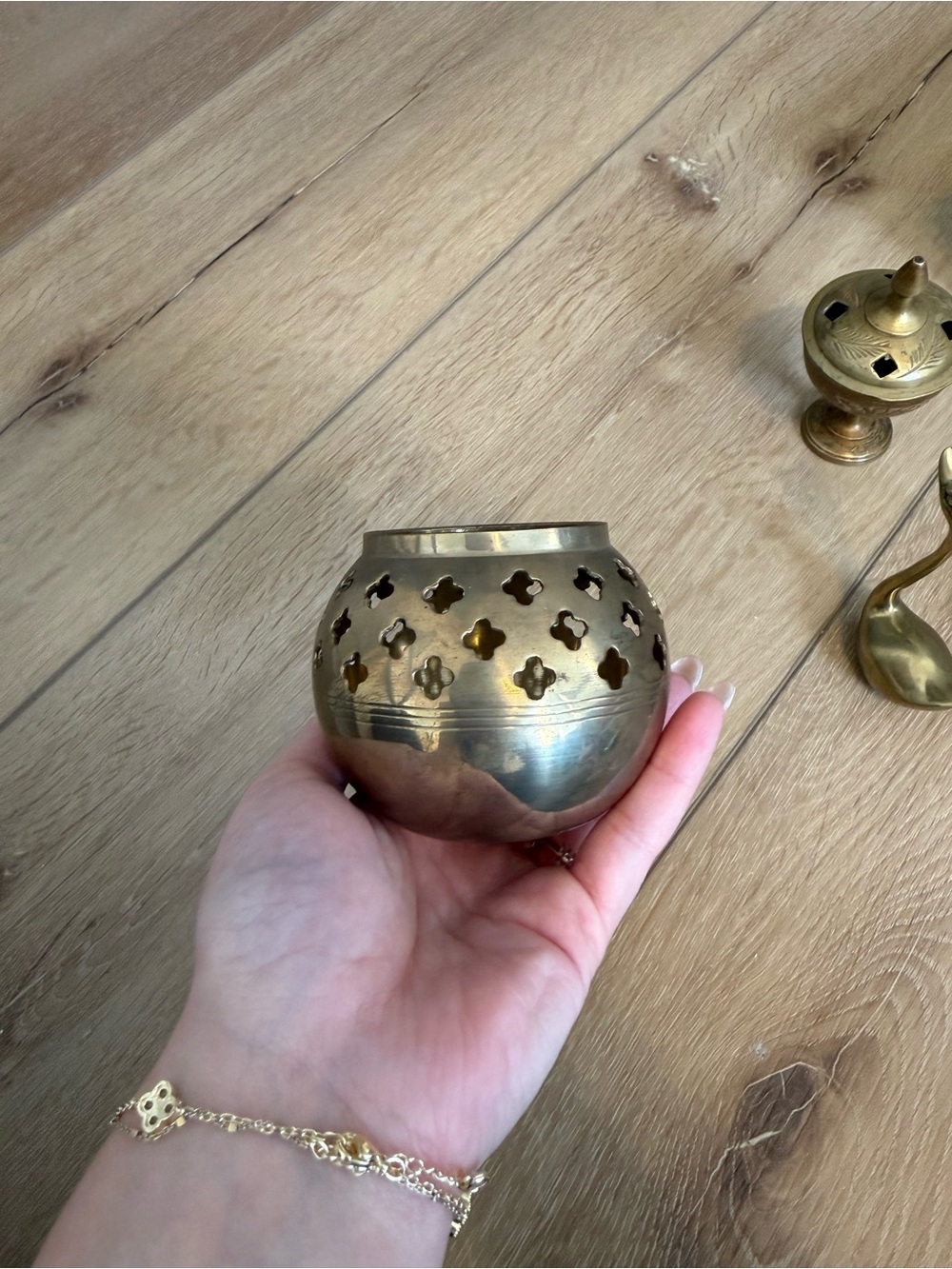 Brass Votive Holder